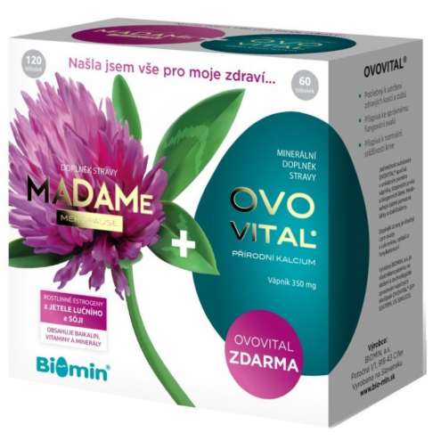 Biomin MADAMe Menopause tob.120+OVOVITAL tob.60